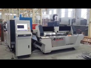 الألياف 500W باستخدام الحاسب الآلي آلة القطع بالليزر للصفائح المعدنية 6 مم الفولاذ الطري ، الفولاذ المقاوم للصدأ ، النحاس ، النحاس